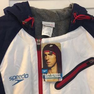 Speedo USA Parka - Size Small (Unisex Sizing)